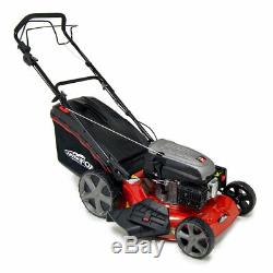 Frisky Fox Petrol Lawn Mower 20 / 51cm 4in1 QUAD-CUT SELF PROPELLED 173cc