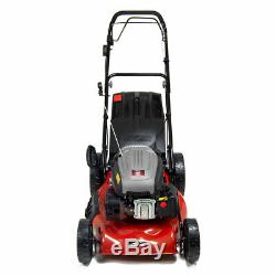 Frisky Fox Petrol Lawn Mower 20 / 51cm 4in1 QUAD-CUT SELF PROPELLED 173cc