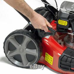 Frisky Fox Petrol Lawn Mower 20 / 51cm 4in1 QUAD-CUT SELF PROPELLED 173cc