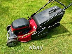 Good Condition Used Mountfield S42R PD Li mower. Battery is included