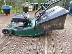 HAYTER HARRIER 48 REAR ROLLER 48cm SELF PROPELLED ROTARY PETROL LAWNMOWER GC