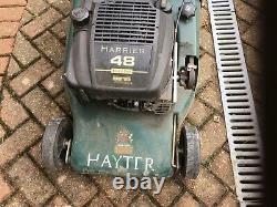 HAYTER HARRIER 48 S/Propelled Electric-Start Roller Lawn Mower + Grass Catcher