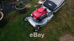 HONDA HR 194 QX 19 Self Propelled RotoStop Blade Steel Rear Roller Lawnmower