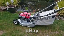 HONDA HR 194 QX 19 Self Propelled RotoStop Blade Steel Rear Roller Lawnmower