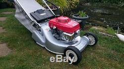 HONDA HR 194 QX 19 Self Propelled RotoStop Blade Steel Rear Roller Lawnmower