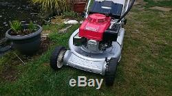 HONDA HR 194 QX 19 Self Propelled RotoStop Blade Steel Rear Roller Lawnmower