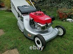 HONDA HR 216 QM 21 Self Drive Electric Start Rear Roller Petrol Lawnmower