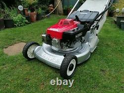 HONDA HR 216 QM 21 Self Drive Electric Start Rear Roller Petrol Lawnmower