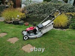 HONDA HR 216 QM 21 Self Drive Electric Start Rear Roller Petrol Lawnmower