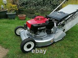 HONDA HR 216 QM 21 Self Drive Electric Start Rear Roller Petrol Lawnmower