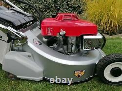 HONDA HR 216 QM 21 Self Drive Electric Start Rear Roller Petrol Lawnmower