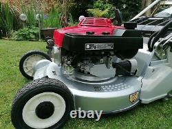 HONDA HR 216 QM 21 Self Drive Electric Start Rear Roller Petrol Lawnmower