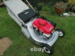 HONDA HR 216 QM 21 Self Drive Electric Start Rear Roller Petrol Lawnmower