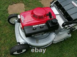 HONDA HR 216 QM 21 Self Drive Electric Start Rear Roller Petrol Lawnmower