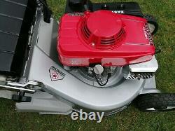 HONDA HR 216 QM 21 Self Drive Electric Start Rear Roller Petrol Lawnmower