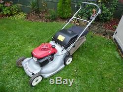 HONDA HRB536C SELF PROPELLED 53cm 21 ROTARY PETROL LAWNMOWER & GRASS BOX