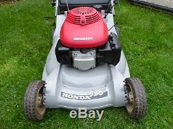 HONDA HRB536C SELF PROPELLED 53cm 21 ROTARY PETROL LAWNMOWER & GRASS BOX