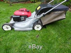 HONDA HRB536C SELF PROPELLED 53cm 21 ROTARY PETROL LAWNMOWER & GRASS BOX