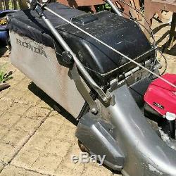 HONDA HRD 536 QXE K4 Self Propelled Mower Rear Roller Petrol Lawnmower
