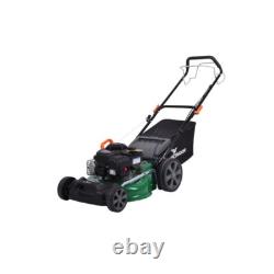 Hawksmoor Lawnmower Self-Propelled Petrol 125cc Durable 46cm Cutting Width NEW