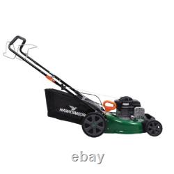 Hawksmoor Lawnmower Self-Propelled Petrol 125cc Durable 46cm Cutting Width NEW