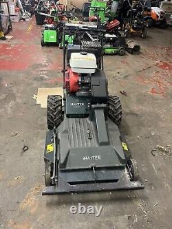 Hayter Condor 30 inch walk behind mower Honda 11hp hydrostatic twin disc rotary