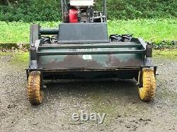 Hayter Condor with Flail Mower Attachment