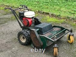 Hayter Condor with Flail Mower Attachment