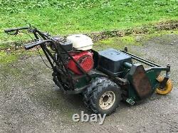 Hayter Condor with Flail Mower Attachment