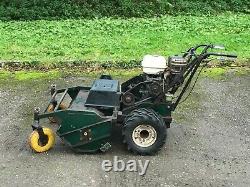 Hayter Condor with Flail Mower Attachment