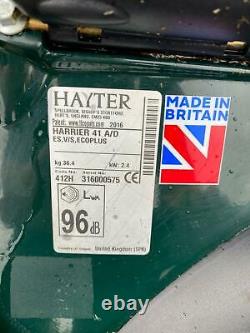 Hayter Harrier 41 (412H) Electric Start Lawnmower