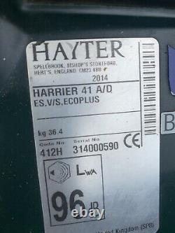 Hayter Harrier 41 ES/VS Petrol Lawnmower With Grass Bag