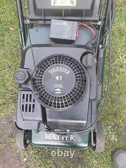 Hayter Harrier 41 Electric key start self propelled rear roller cash on collecti