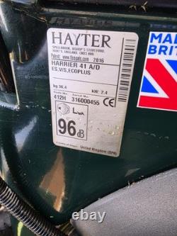Hayter Harrier 41 Self-Propelled Petrol Lawn Mower Electric Start