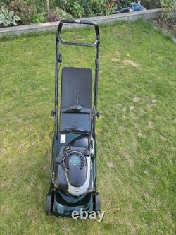 Hayter Harrier 41 Self-Propelled roller Petrol Lawn Mower ELECTRIC brings Stratt