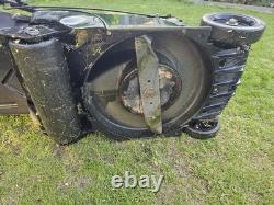 Hayter Harrier 41 Self-Propelled roller Petrol Lawn Mower ELECTRIC brings Stratt