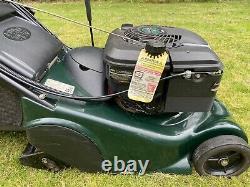 Hayter Harrier 41 self propelled lawn mower with electronic ignition via a key