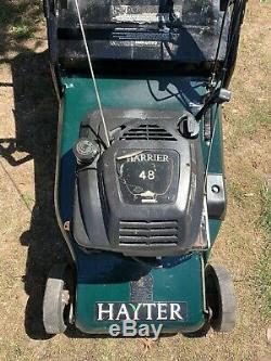 Hayter Harrier 48 Self Propelled Petrol Lawn Mower with Steel Roller
