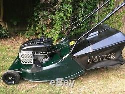 Hayter Harrier 56 Self Propelled Petrol Lawn Mower with Steel Roller