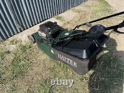 Hayter Harrier 56 self propelled petrol 21 lawn mower metal rear roller