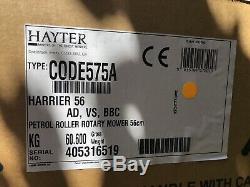 Hayter Harrier Self Propelled 56 22 VS BBC Roller Mower (575) New In Box
