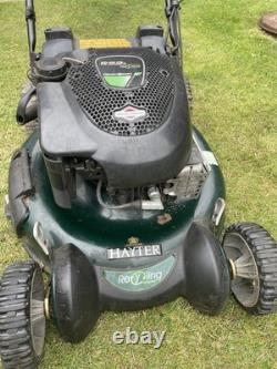 Hayter Rotary R53. Self propelled Petrol Mower