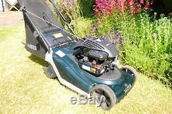 Hayter Spirit 41 Petrol Lawn Mower Self Propelled with Rear Roller for stripes