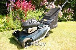Hayter Spirit 41 Petrol Lawn Mower Self Propelled with Rear Roller for stripes