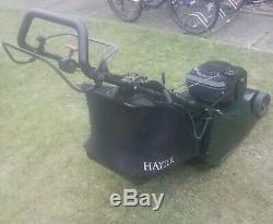 Hayter harrier 48 rear metal roller electric key self propelled petrol mower
