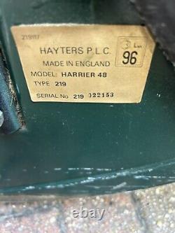 Hayter harrier 48 self propelled lawn mower