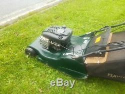 Hayter harrier 56 self propelled rear roller petrol lawnmower