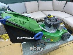 Homebase, Powerbase 450e self propelled petrol lawn mower, 41cm cut 125cc