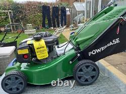 Homebase, Powerbase 450e self propelled petrol lawn mower, 41cm cut 125cc