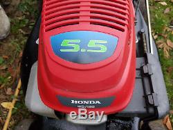 Honda GCV160 5.5hp engine, petrol lawnmower, self-propelled, 51 cm cutting